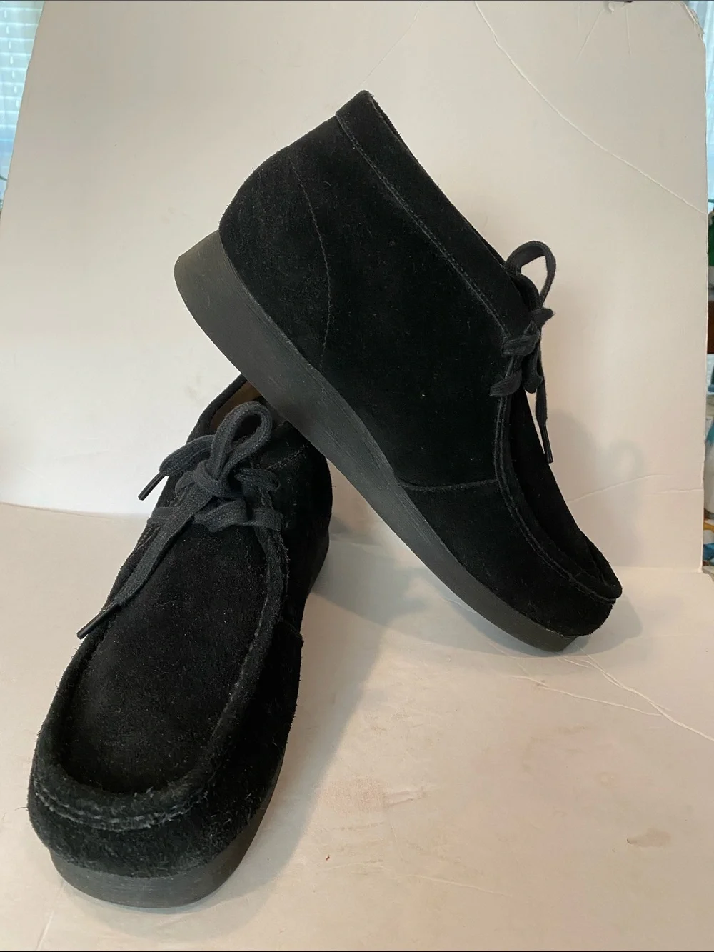 Clarks Original Wallabee Suede Chukka Booties